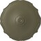 Ekena Millwork Pompeii Ceiling Medallion (Fits Canopies up to 2"), Hand-Painted Spartan Stone, 18 7/8"OD x 1 1/2"P CM18POSSF - alternate 1